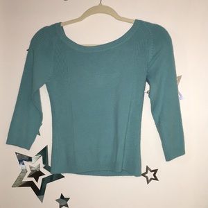 Teal Sweater